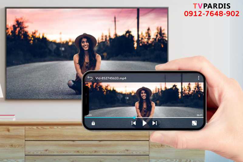 قطع و وصل شدن گوشی با تلویزیون